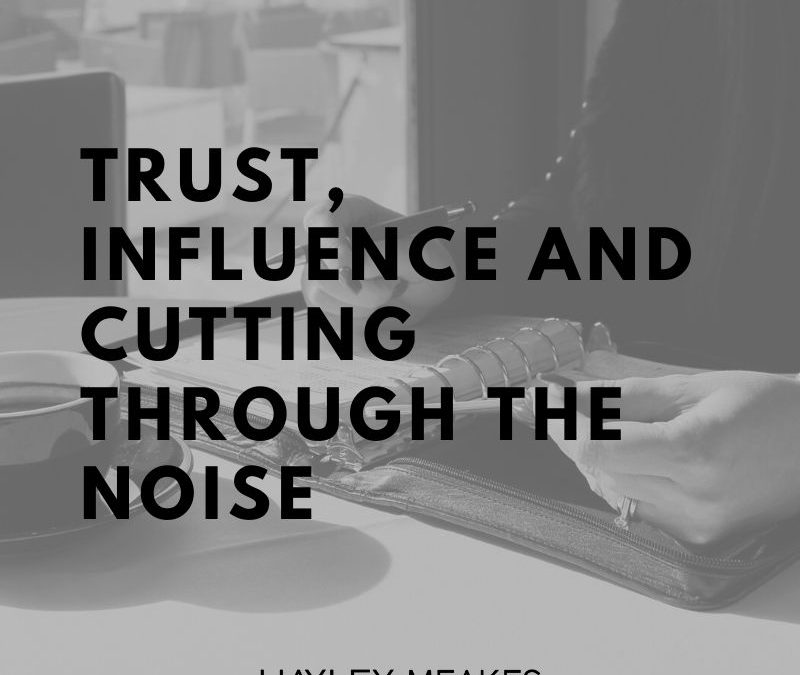 IoIC Covid-19 survey: trust, influence and cutting through the noise